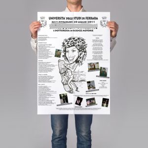 Stampa del papiro di laurea