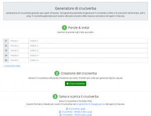 cruciverba papiro laurea