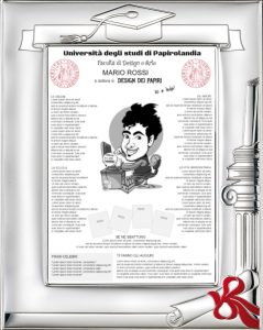 idea regalo laurea: il papiro