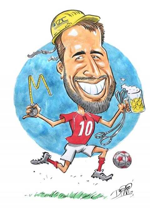 Caricature laurea di Divvi Papirista Divvi