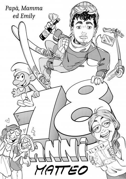 Caricaturista per papiri di laurea | RACHELE SARTORE Caricaturista per papiri di laurea | RACHELE SARTORE