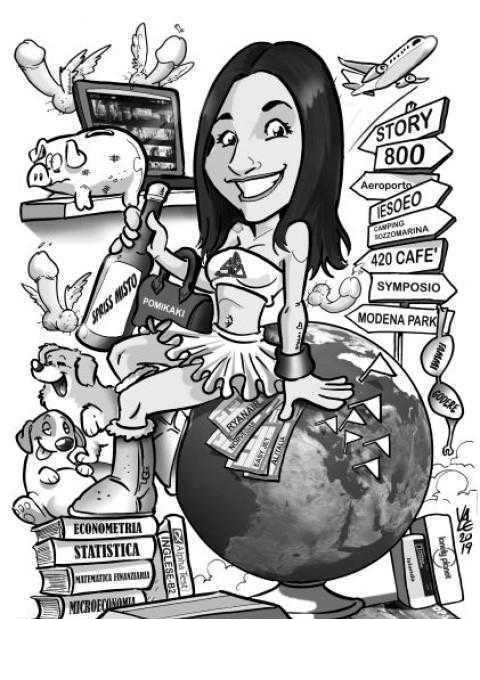 Papiri di Laurea di Valentino Caricature laurea di Valentino