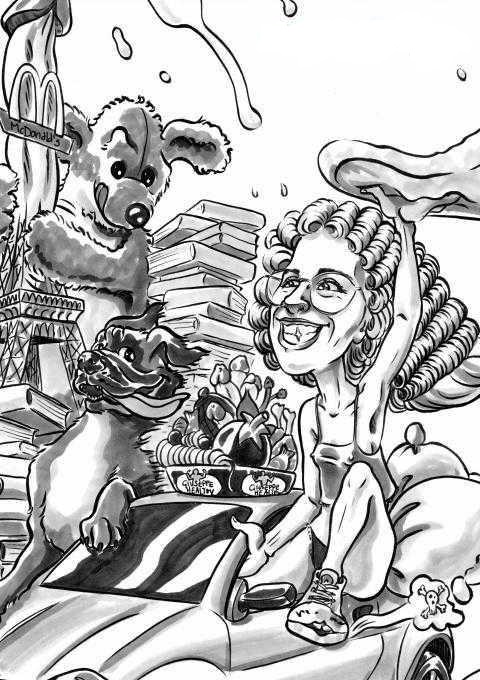 Caricature di laurea GIULIA Caricature di laurea GIULIA