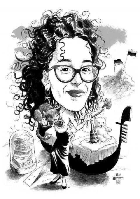 Caricature laurea di RobyBasso Papirista RobyBasso